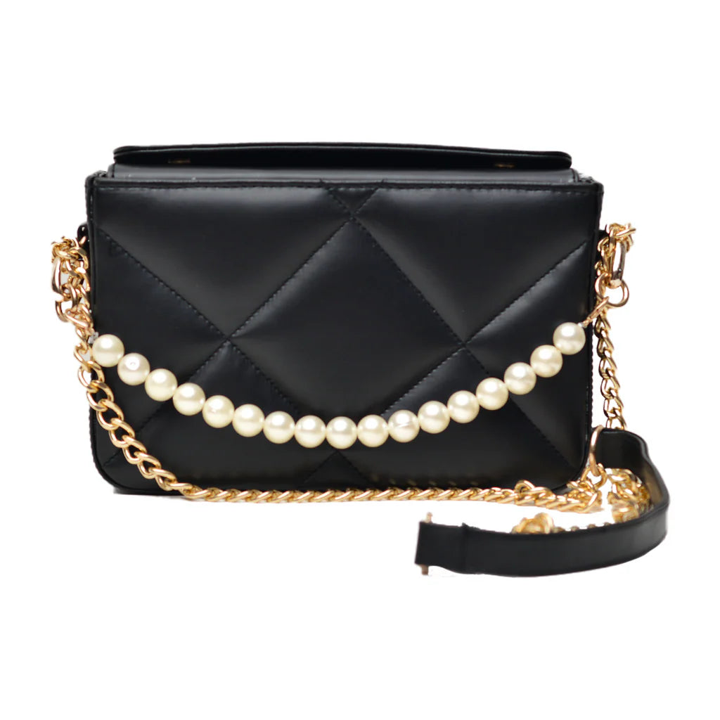 Tassel Women Crossbody Bag (Black)